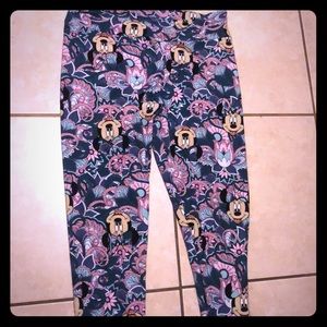 Minnie Mouse lula roe leggings